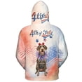 thumbnail image 2 of 4th of July Wirehaired Pointing Griffon Celebrates Independence Day All Over Print 3D Hoodie Unisex Merch Hoodies Dog Lover - 12010, 2 of 6