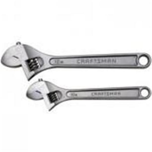 Craftsman CT00944012 2 Piece Adjustable Wrench Set