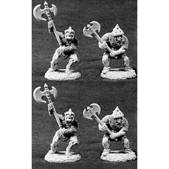 Reaper Miniatures Orcs W/2H Weapons 4 Pcs #06027 Dark Heaven Legends Army Packs