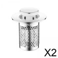 thumbnail image 1 of Tapón del fregadero del baño,Tapón del fregadero del baño Tapa del drenaje de la bañera,Colador del fregadero de la bañera de acero inoxidable Tapón de la bañera,Filtro de drenaje de, 1 of 8