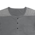thumbnail image 6 of Short Sleeve Workout Tops for Men Mens Tshirts Graphic Beach Summer Shirts for Teens Baggy Hawaiian Shirt for Men Black reorders, 6 of 8