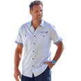 thumbnail image 2 of Atlas For Men - Camisa West Island de Rayas para Hombre (Azul, Blanco), 2 of 2