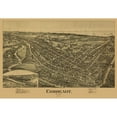 thumbnail image 3 of Fowler 14x11 Black Modern Framed Museum Art Print Titled - Conneaut Ohio - Fowler 1896, 3 of 5