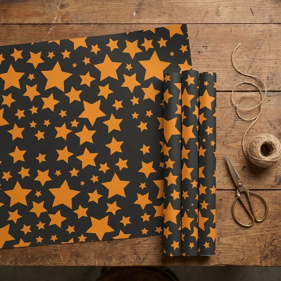 Gqtwoy Halloween Sticker Wrapping Paper, Gift Decorations, Party Supplies, Thick Tear Resistant Material, Suitable for All Gift Boxes, Premium Wrapping Paper for Adult Use