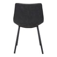 thumbnail image 5 of Daniel Dining Chair Vintage Black Dining Chair, Modern Style, Plush and durable faux leather fabric, Plywood, Indoor Dining, 5 of 5