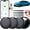Black - 4 Pack, variant on GPS Tracker for Vehicles No Subscription (iOS Only) - Hidden Tracker Device for Vehicles, Mini Car Tracker Tag Work with Find My, Tracking Device for Kids, Key, Pet, Luggage