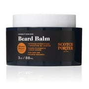 Scotch Porter Conditioning Beard Balm for Men | Miami Duppy | Hydrates, Smooths, Adds Shine & Tames Flyaway Hair | Formulated with Non-Toxic Ingredients, Free of Parabens, Sulfates & Silicones | Vegan