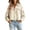 Khaki, variant on Button down Shirts for Women Dressy Striped Long Sleeve Blouse Fashion Casual Daily Tops by Yigetop Blue L