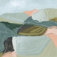 thumbnail image 3 of Vess, June Erica 12x12 Black Modern Framed Museum Art Print Titled - Field Partition I, 3 of 5