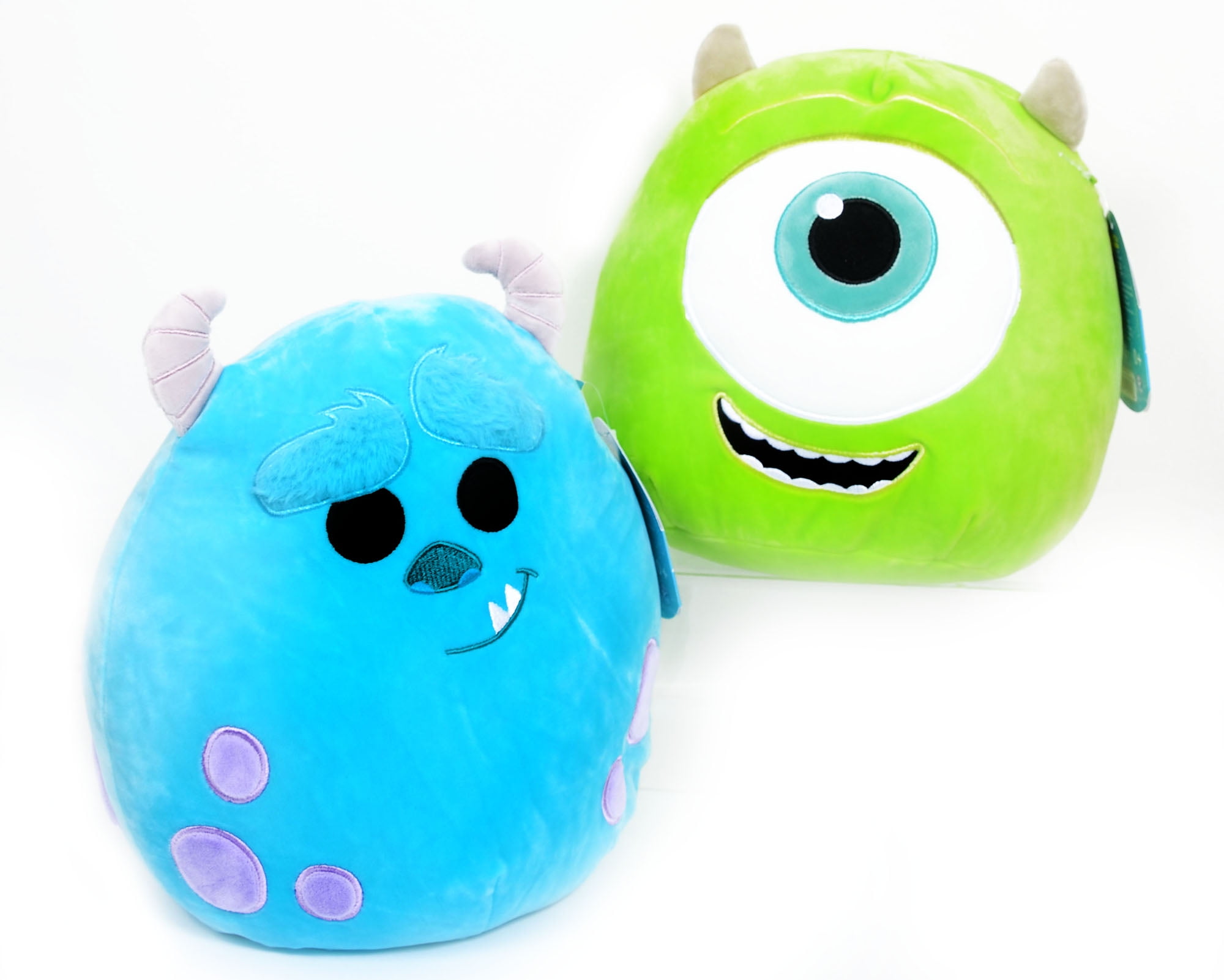 Squishmallows SET Mike Sulley Monsters Inc Disney Pixar 10 Inch ...
