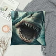 thumbnail image 2 of Nawypu  Fall Pillow Covers,Decorative Pillows Covers Farmhouse Outdoor Decor Thankful Blessed Farm Throw Cushion Case for Home Living Room Sofa BedCute Blue Sharks, 2 of 5