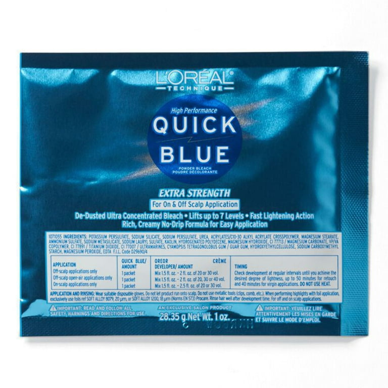 L'OREAL Quick Blue Powder Bleach Packet (1oz) L'OREAL Quick Blue Powder Bleach Packet (1oz)