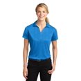 thumbnail image 1 of Sport-Tek Women's Heather Contender Polo M Blue Wake Heather, 1 of 4