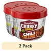 (2 pack) Campbell’s Chunky Hot and Spicy Chili with Beans, 15.25 oz Microwavable Bowl