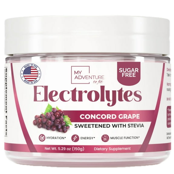 Concord Grape Electrolytes - 30 Servings | Zero Sugar Hydration