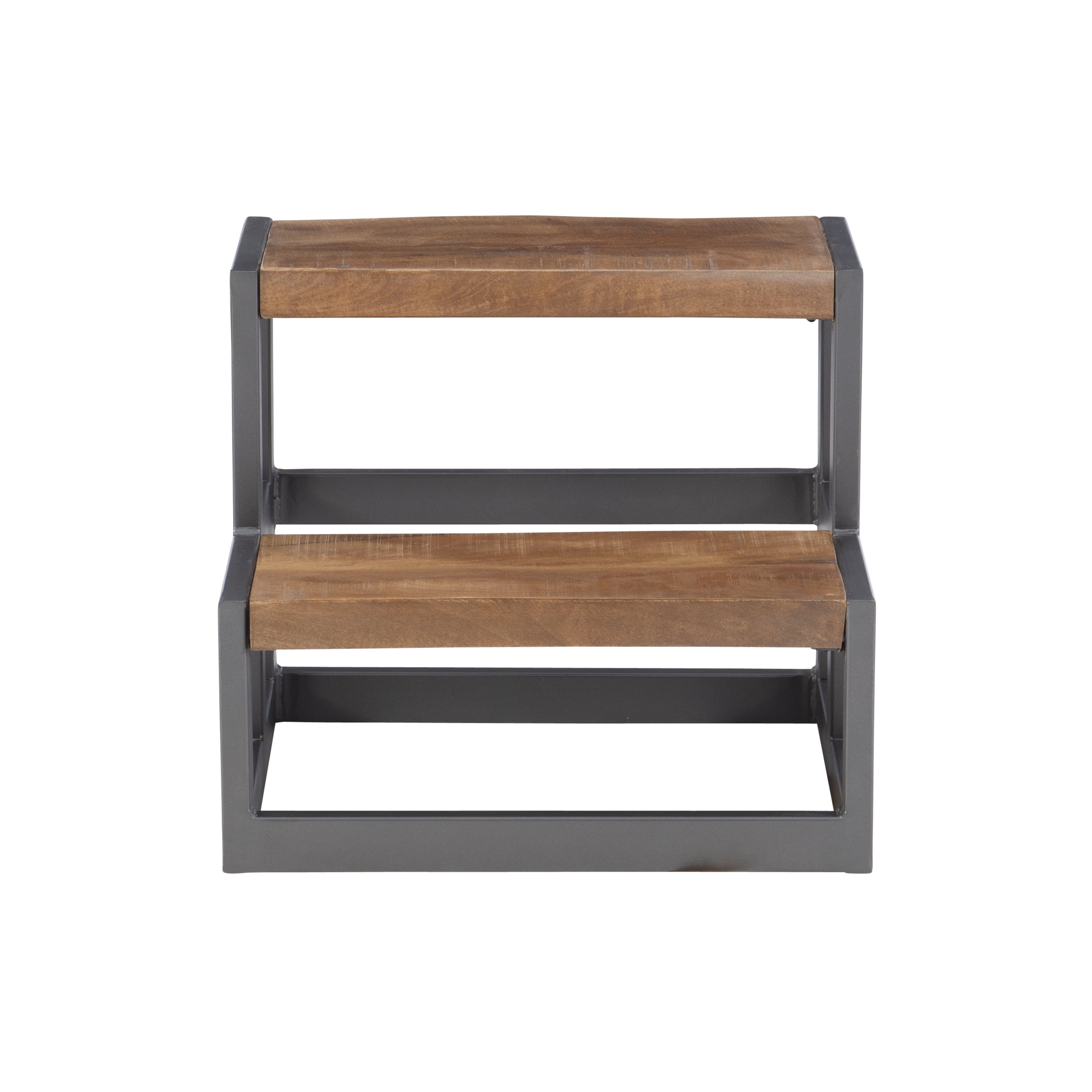 Quinn 2-Step Bed Steps, Gunmetal