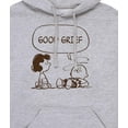 thumbnail image 3 of Peanuts - Lucy and Charlie Brown Comic Panel - Men's Pullover Hoodie, 3 of 6