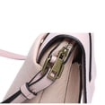 thumbnail image 6 of Ampere Creations Lilly Women Medium Vegan Leather Flap Crossbody Bag - Pink, 6 of 7