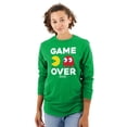 thumbnail image 3 of PACMAN Game Over Blinky Ghost Long Sleeve TShirt Men Women Brisco Brands 3X, 3 of 6