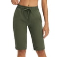 thumbnail image 7 of BALEAF Women's Bermuda Shorts for Hiking UPF 50 Lightweight Quick Dry Water Resistant Short with Pockets Army Green M, 7 of 7