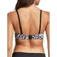 thumbnail image 3 of Maidenform One Fab Fit Everyday Modern Demi Underwire Bra Flash Floral Print/Black 38C Women's, 3 of 9