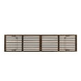 thumbnail image 5 of 61.75" Brown and White Contemporary Rectangular Outdoor Patio Dining Bench, 5 of 5