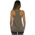 thumbnail image 3 of Shop Delfina One Cat Away From Crazy Women's Funny Animal Print Summer Tank Top, 3 of 3