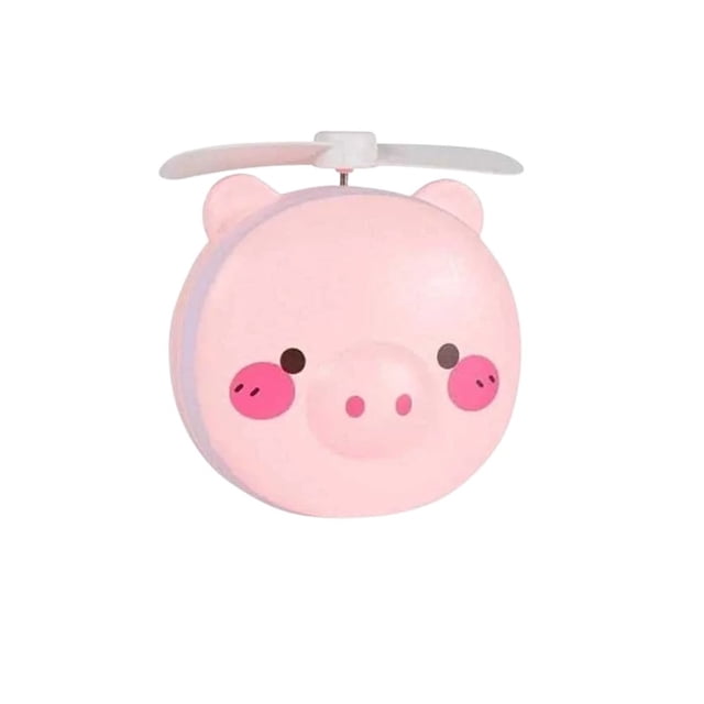 Espejo y Ventilador para maquillaje Gadgets and Fun Cerdito kawaii