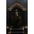 thumbnail image 2 of Martin Brandenburg 13x18 Black Ornate Wood Framed Double Matted Museum Art Print Titled - The Light of the World (Around 1909), 2 of 5