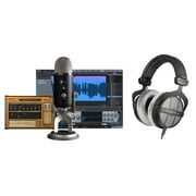 Blue Yeti Pro Studio Podcasting Microphone+Beyerdynamic DT-990 Headphones