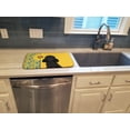 thumbnail image 3 of Carolines Treasures WDK5463DDM 21 x 14 in. Summer Sunflowers Toy Black Poodle Dish Drying Mat, 3 of 5