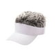thumbnail image 5 of Gorra con visera Yinane Blanca Cabello Gris para hombres y mujeres, 5 of 8