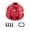 Red, variant on Metal Front and Rear Case Differential Gear for 1/10 and 1/8 Truck Car Interior Parts Model Car Replacement