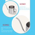 thumbnail image 5 of Cafetière Suspendue en Acier Inoxydable 350ml avec Bec Verseur pour Intérieur Extérieur, 5 of 5