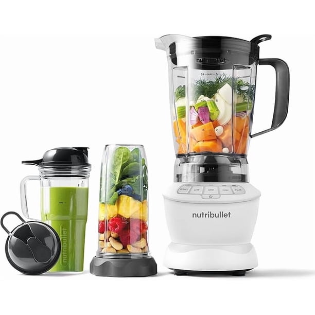 Licuadora Nutribullet con vasos blanco 1200 W Blanco mate NBF50500