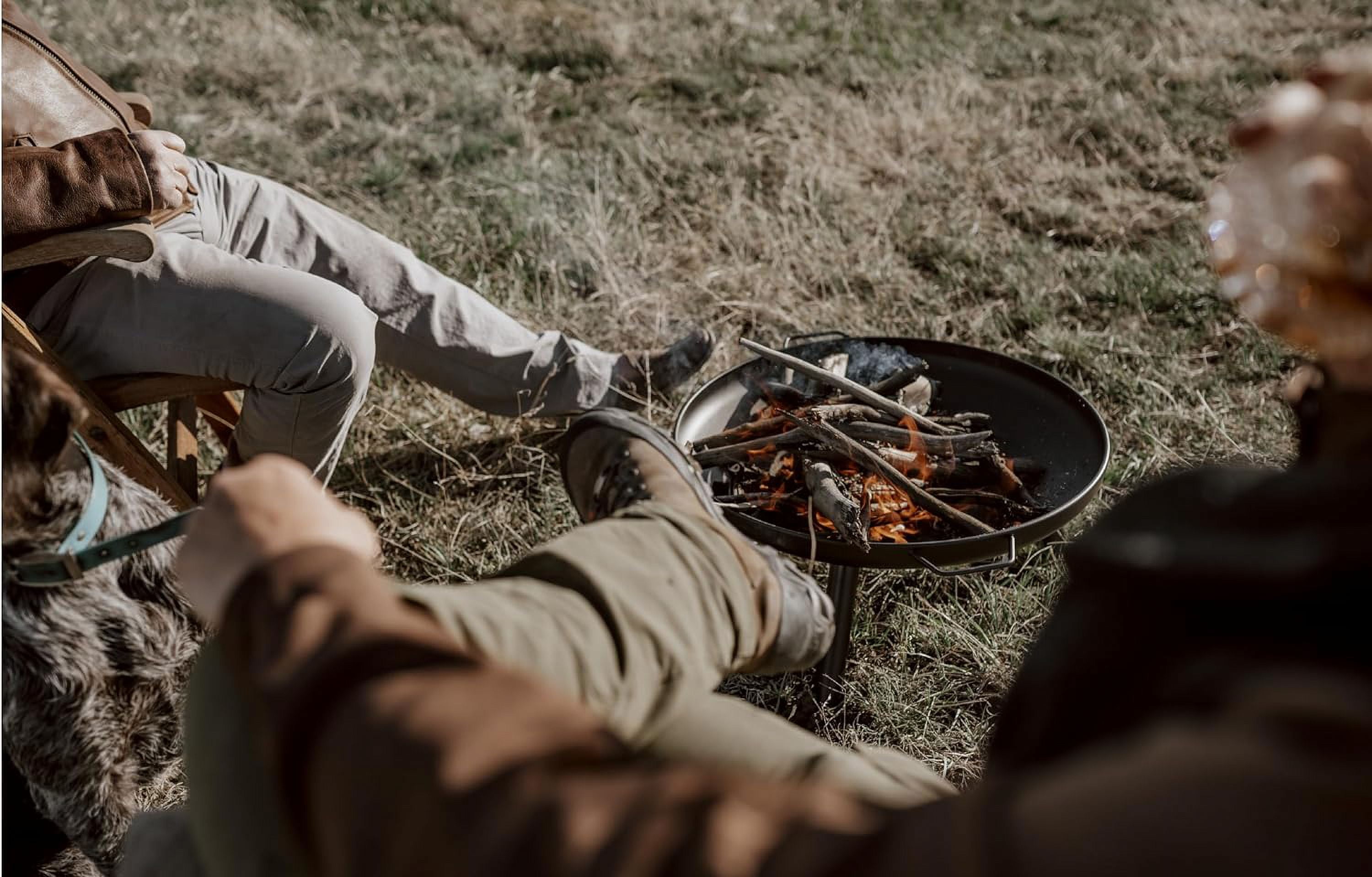 GasOne 23 in Outdoor– Wood Burning Fire Pit – Durable Alloy Steel Fire Pits for Outside – Small Fire