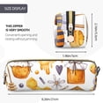 thumbnail image 3 of Fotbe Honey Bee Set Estuche para Lápices de Cuero con Estampado, Estuche con Cremallera Resistente, Organizador Compacto y Elegante para Papelería, 3 of 7