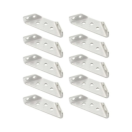 

YuanRX Universal Stainless Steel Furniture Corner Connector Universal Stainless Steel Furniture Corner Connector Corner Brace For Shelf Cabinet Table Chair For Wood Shelf Cabinet Table (Clearance)