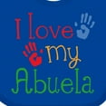 thumbnail image 4 of Inktastic I Love My Abuela Boys or Girls Baby Bib, 4 of 4