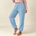 thumbnail image 5 of Kezqiaxn Pajama Pants Women Fashion Fleece Elastic Waist Stretch Lounge Pants Winter Pj Pants Womens Clothes 2026 Light Blue XXL, 5 of 8