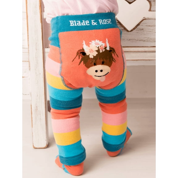 Blade & Rose Bonnie Highland Cow Leggings