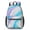 Black-1, variant on 17 Inch Lightweight Backpack,PVC Waterproof Oxford Fabric, Ergonomically Designed, with Large Capacity, Aqua Blue Watercolor