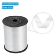 thumbnail image 3 of Uxcell Curling Ribbon Crimped Balloon String Metallic 3/16" 500 Yards for Party Decoration Gift Wrapping Art Crafts White, 3 of 7