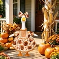 thumbnail image 6 of YuanGuangQ Thanksgiving Fall Maple Goose Outfit Goose Clothes for 23 in Cement or Plastic Geese Costume Dress for Yard Lawn Outdoor Garden Duck Statue Autumn Party Holiday Decor, 6 of 6