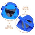thumbnail image 2 of KAKOWELY 6 gafas de sol hawaianas con diseño de tiburón, divertidas decoraciones para fiestas de cumpleaños, fiestas temáticas del océano, accesorios fotográficos para niños y adultos., 2 of 5