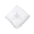thumbnail image 6 of Ringmasters St. George Utah Temple Lace Hanky, 6 of 23