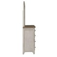 thumbnail image 6 of Pemberly Row Modern / Contemporary Reimagined White Dresser & Mirror, 6 of 13