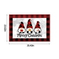 thumbnail image 3 of LSLJS Christmas Door Mat Christmas Kitchen Rugs, Christmas Gnome Kitchen Floor Mat, Non Slip Kitchen Mats for Floor, Christmas Winter Holiday Decorations, 3 of 9