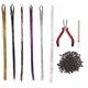 thumbnail image 2 of Kit de oropel ANGGREK Mechones de pelo Mano de Obra fina Decoraciones navideñas, 2 of 7