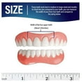 thumbnail image 4 of GlamEssence Teeth Veneer Cosmetic Teeth Natural Shade Fix Confident 2Pcs, 4 of 7